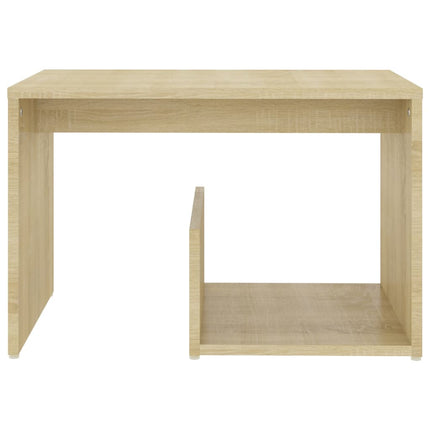 vidaXL Side Table Sonoma Oak 59x36x38 cm Chipboard
