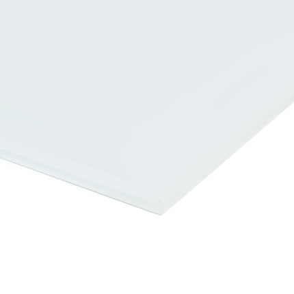 vidaXL Wall Mounted Magnetic Whiteboard Glass 80x60 cm