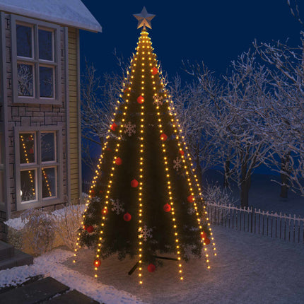 vidaXL Christmas Tree Net Lights with 500 LEDs 500 cm