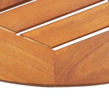 vidaXL Folding Garden Table 60x75 cm Solid Acacia Wood