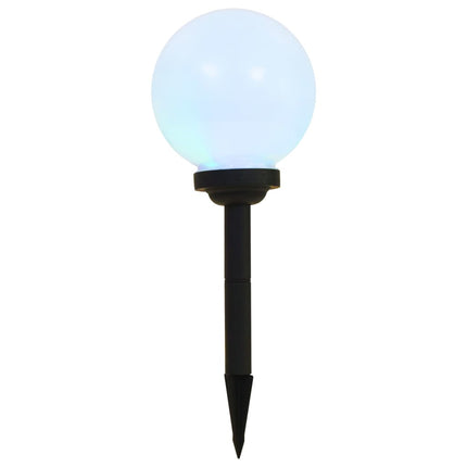 Outdoor Solar Lamps 3 pcs LED Spherical 20 cm RGB
