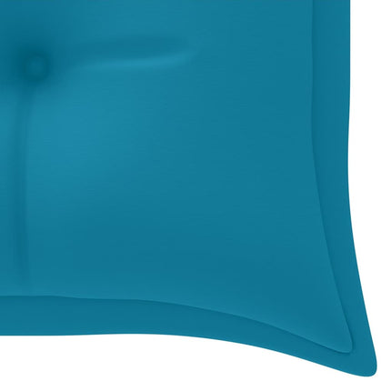 vidaXL Garden Bench Cushion Light Blue 180x50x7 cm Fabric