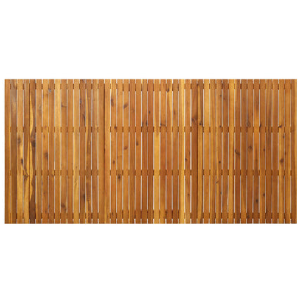 vidaXL Garden Table 201.5x100x75 cm Solid Acacia Wood