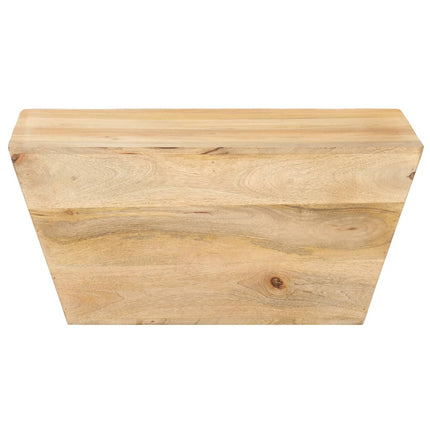 vidaXL Coffee Table V-shape 66x66x30 cm Solid Mango Wood