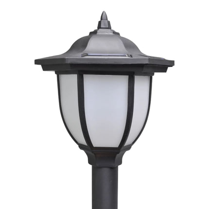 vidaXL Solar Lights 4 pcs with Chain Fence and Poles