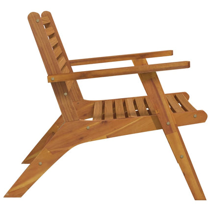 vidaXL Garden Chairs 2 pcs Solid Wood Acacia