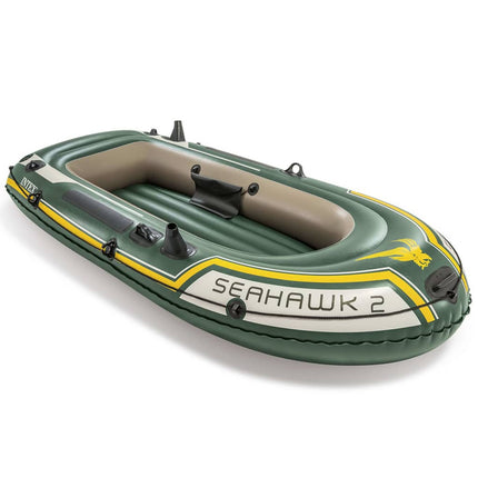 Intex Seahawk 2 Set Inflatable Boat with Oars and Pump