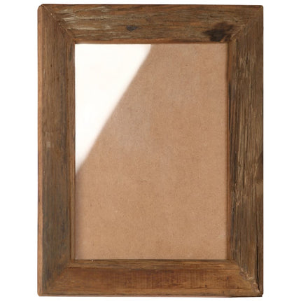 Photo Frames 2 pcs 34x40 cm Solid Reclaimed Wood and Glass