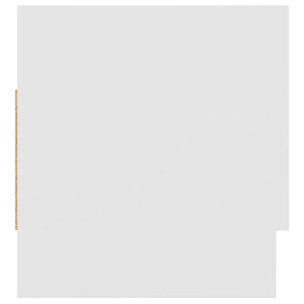 vidaXL Wardrobe White 70x32.5x35 cm Chipboard