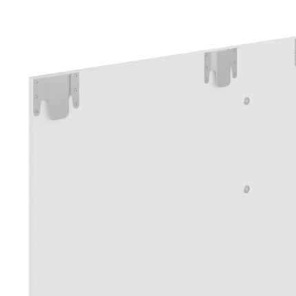 vidaXL Wall TV Cabinet White 102x23.5x90 cm Chipboard