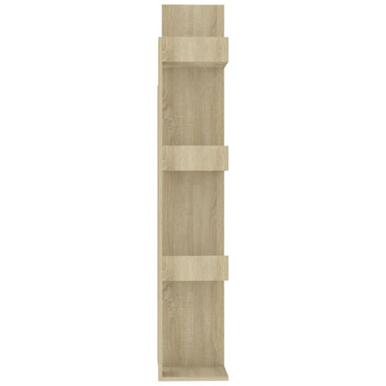 Book Cabinet Sonoma Oak 48x25.5x140 cm Engineered Wood