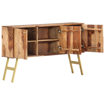 Sideboard 118x30x75 cm Solid Sheesham Wood