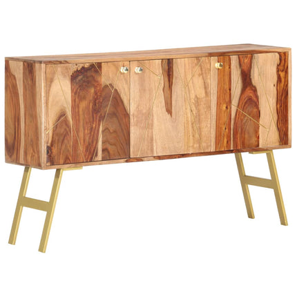Sideboard 118x30x75 cm Solid Sheesham Wood