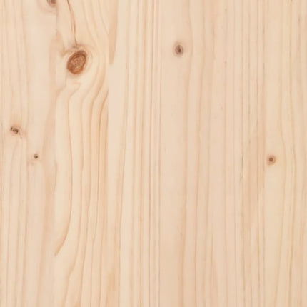 vidaXL Bed Headboard 155.5x4x100 cm Solid Wood Pine