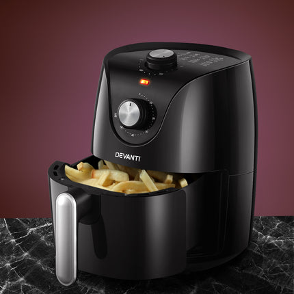 Air Fryer 2.5L Electric Fryers Airfryer Healthy Cooker Oil Free Kitchen