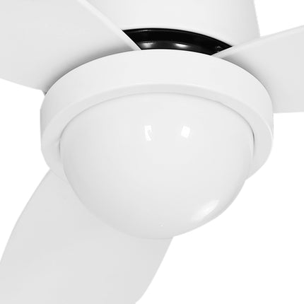 Ceiling Fan DC Motor LED Light Remote Control Ceiling Fans 52'' White