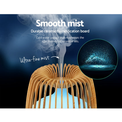 4-In-1 Aroma Diffuser Aromatherapy Humidifier Essential Oil 500ml