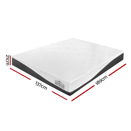 Bedding Double Size Memory Foam Mattress Cool Gel without Spring