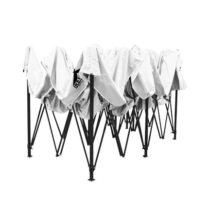 Gazebo Pop Up Marquee 3x6m Folding Wedding Tent Gazebos Shade White