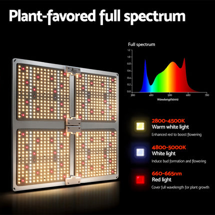 4500W LED Grow Light Full Spectrum Indoor Veg Flower All Stage