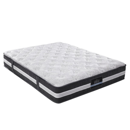 King Mattress Bed Size 7 Zone Pocket Spring Medium Firm Foam 30cm