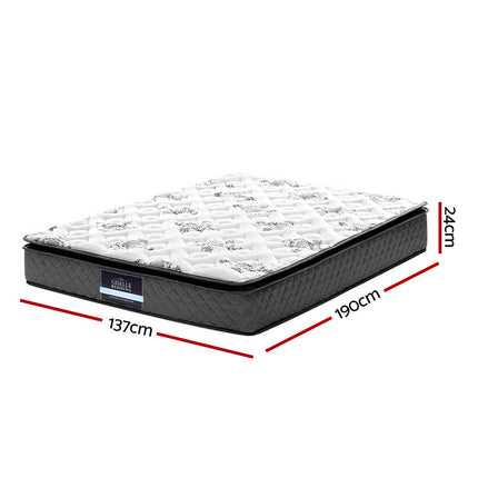 Bedding Rocco Bonnell Spring Mattress 24cm Thick Double