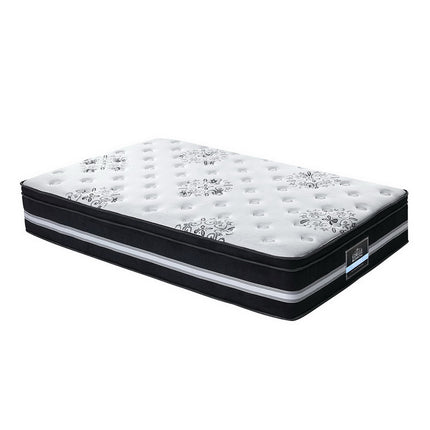 King Single Size Mattress Bed COOL GEL Memory Foam Eurotop Pocket Spring
