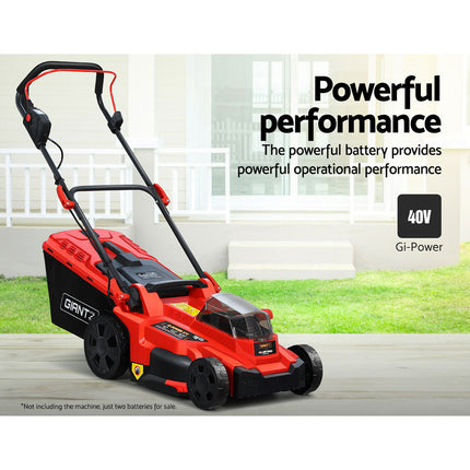 40V Battery Only Batteries Lawn Mower Cordless Electric Lithium Powered