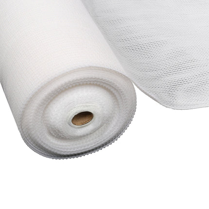 3.66x10m 50% UV Shade Cloth Shadecloth Sail Garden Mesh Roll Outdoor White