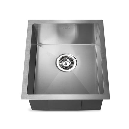 39cm x 45cm Stainless Steel Kitchen Sink Under/Top/Flush Mount Silver